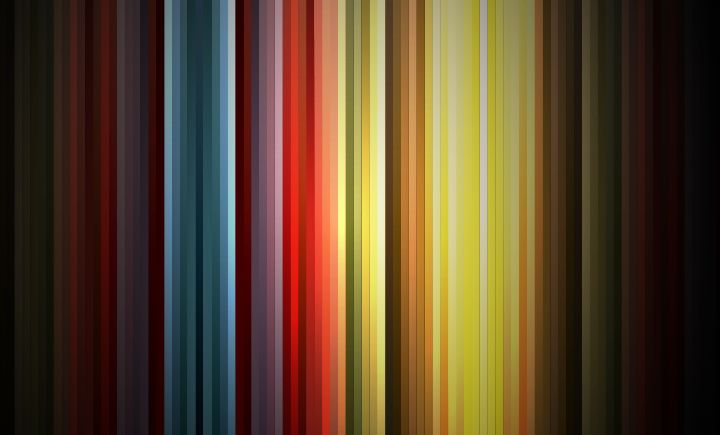 free vector Abstract Rainbow Colors on Black Background Vector Graphic